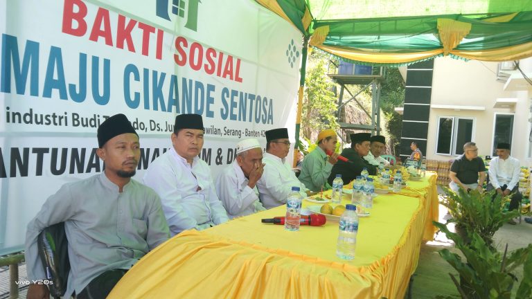Bakti Sosial Bersama PT Maju Cikande Sentosa