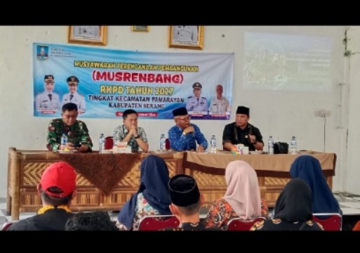 Medi Subandi Legislator Golkar Hadiri Musrenbang RKPD Tahun 2027 Di Kecamatan Pamarayan