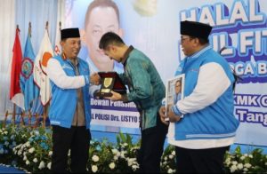 Kapolri Hadiri Halal Bihalal KSPSI