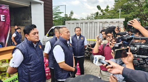 Polda Banten Bongkar Praktik Ilegal Pemindahan LPG 3 Kg ke 12 Kg, Tiga Pelaku Diamankan