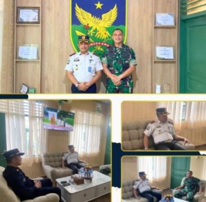 Perkuat Sinergitas, Kepala Rutan Manna Shilaturahmi ke Kodim 0408/Bengkulu  Selatan 