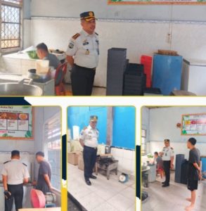 Jamin Layanan Makanan WBP, Kepala Rutan Manna Kontrol Dapur Makanan 
