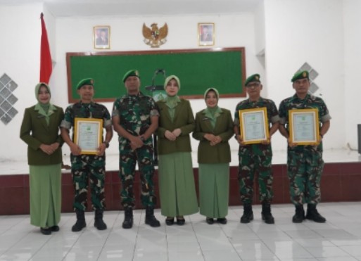 Danrem 064/MY Pimpin Sertijab Kasi Ter Kasrem 