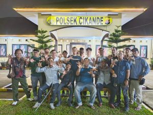 Temu Sapa Polsek Cikande Bersama Insan Pers, Bahas Persoalan Keamanan