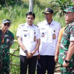 Danrem 081/DSJ Di Dampingi Dandim 0808/Blitar, Tinjau Lokasi Jembatan Garuda Perintis