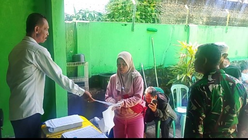 TNI AD dan Disdukcapil Percepat Kepemilikan Akta Kelahiran Warga di Lebak