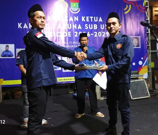 Broy Resmi Nahkodai Karang Taruna Sub Unit 04 Kp. Rawa Buaya