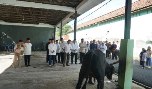 DANREM 064/MY: Idul Adha Momentum Syukur Pengorbanan dan Berbagi