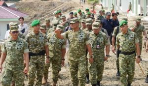 Wakil Panglima TNI Tinjau Karya Bakti TNI