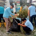 Kerja Bhakti Forkopimcam Sinergi TNI, Polri dan Masyarakat Wujudkan lingkungan Bersih dan Asri