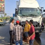 Truk Diduga Rem Blong, Polisi Tangani Kecelakaan Beruntun di Cikande