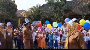 Masa Pengenalan Sekolah Berlangsung Meriah, SDN Junti 1 Jawilan Sambut 39 Siswa Baru