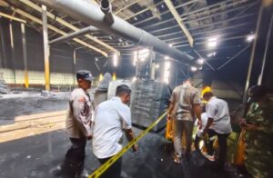 Gudang PT. Kingland Di Kibin Terbakar 