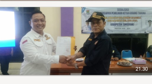 Sosialisasi Persiapan Pemilihan Ketua Karang Taruna Bojong Nangka