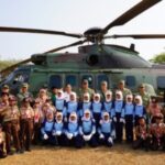 Wapang TNI Tinjau Karya Bakti di Cimanggu