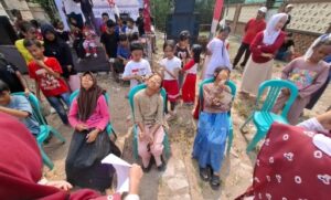 Semarak HUT RI ke 81, Warga Gelar Beragam Lomba Untuk Anak – anak