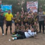 Sambut HUT RI Ke – 81 Desa Binong Gelar Turnamen Sepak Bola Wanita Antar RT