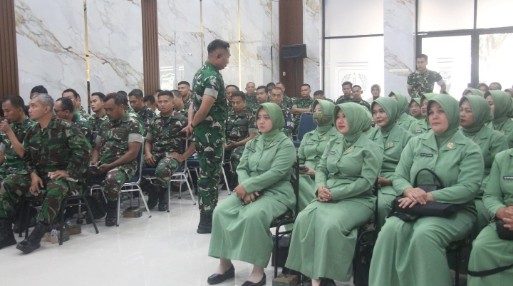 Danrem 064/MY Tekankan Kesadaran Hukum untuk Cegah Pelanggaran Prajurit